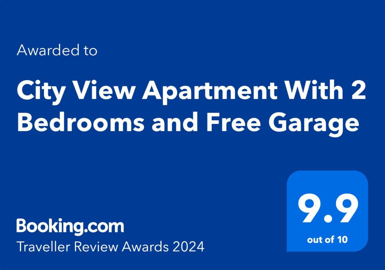 City View Apartment With 2 Bedrooms And Free Garage Blagoevgrad Kültér fotó